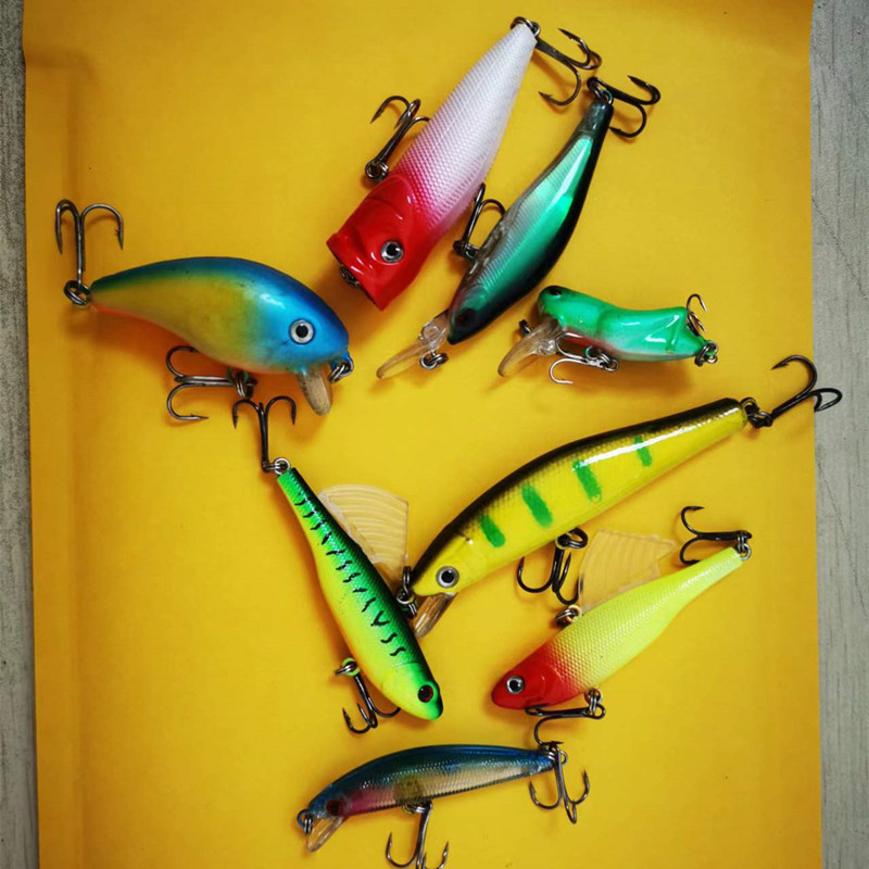 Fishing Lure Popper - Stok Gümrükleme Balıkçılık Cazibesi Minnow VIB