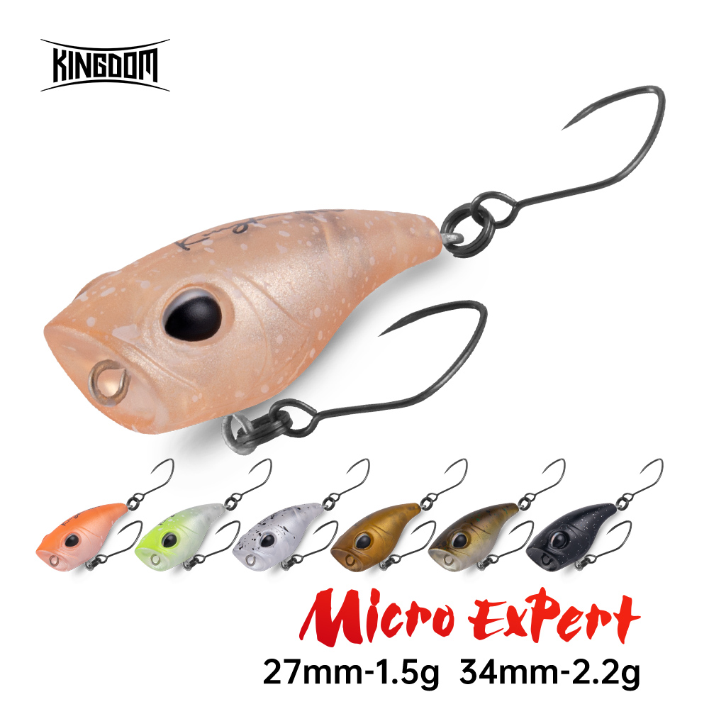 Fishing Lure Popper - Krallık Mikro Uzman Topwater Popper 1.5g