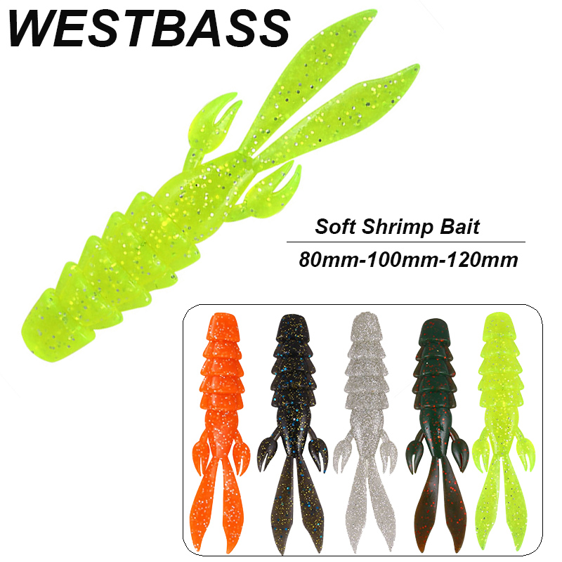 Fishing Lure Swimbait - WESTBASS çılgın sineklik balıkçılık Lures 8-10-12cm