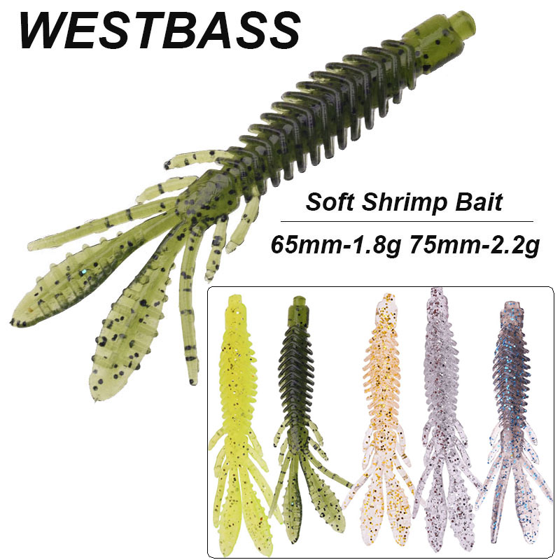 WESTBASS 5 adet yumuşak Larva  - Fishing Lure Swimbait incelemesi ve fiyatı