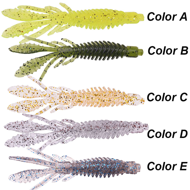 WESTBASS 5 adet yumuşak Larva  - Fishing Lure Swimbait incelemesi ve fiyatı