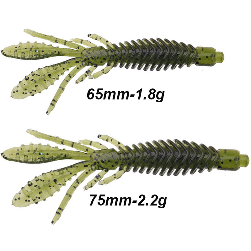 WESTBASS 5 adet yumuşak Larva  - Fishing Lure Swimbait incelemesi ve fiyatı