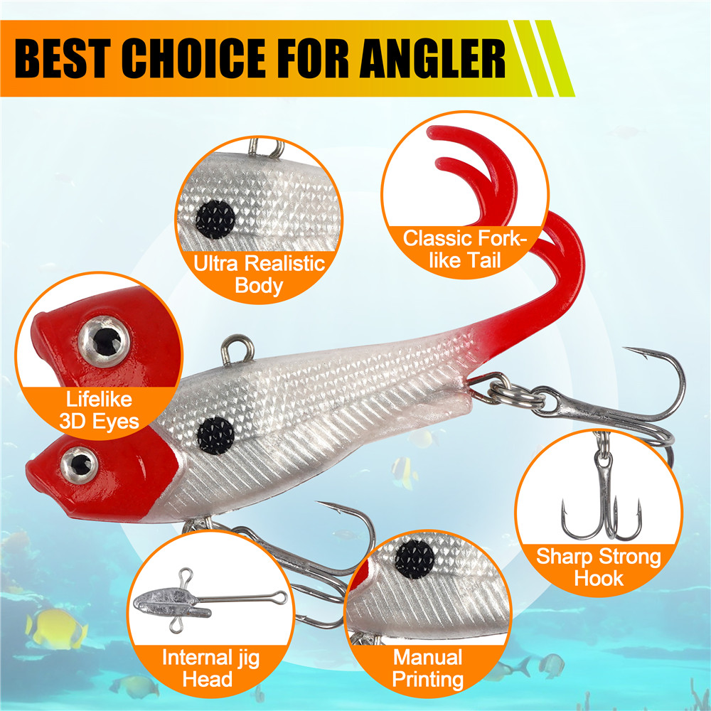 5 Adet Önceden Hazırlanmış Jig - Fishing Lure Swimbait incelemesi ve fiyatı