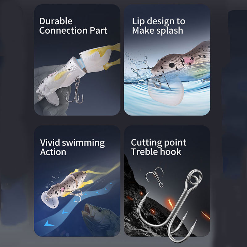 WEIHE 1 Adet 8cm 5 Renk Yapay  - Fishing Lure Popper incelemesi ve fiyatı